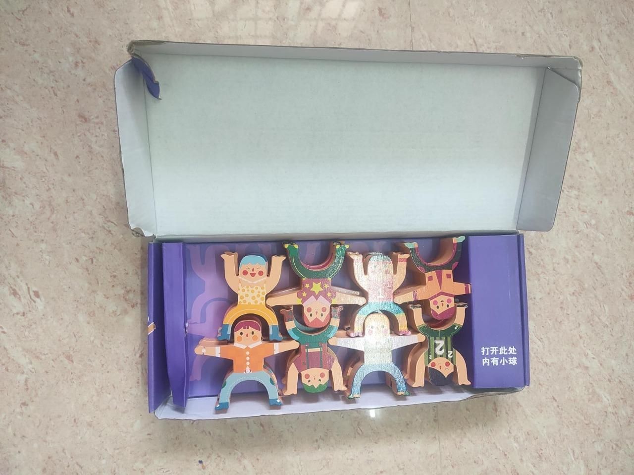 Hercules Wooden Jenga Toy - Fun Balancing Game for All Ages