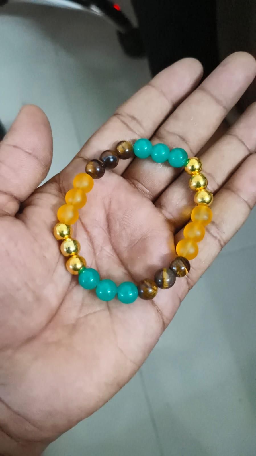 Natural Money Beads Bracelet (Pack of 1) - Kaufivo