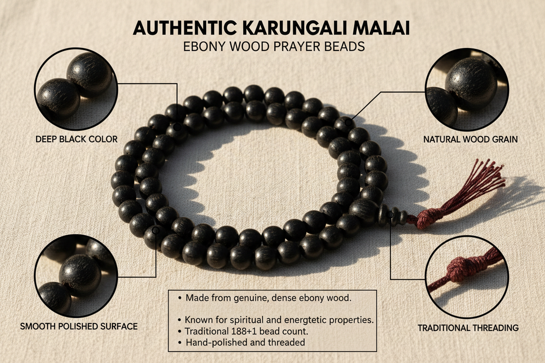 How to Check Original Karungali Malai