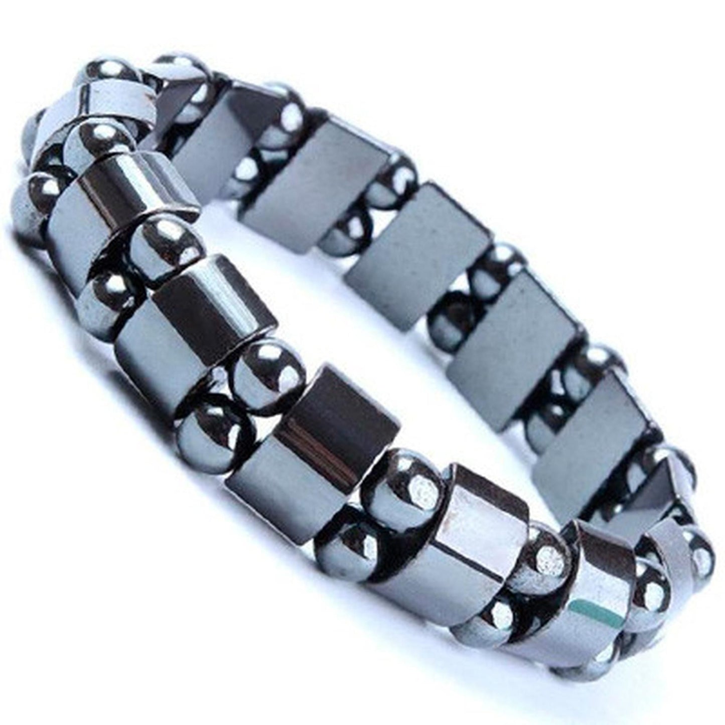 Magnetic Sugar Control Black Stone Bracelet - Unisex Stylish Health Care Therapy Bracelet