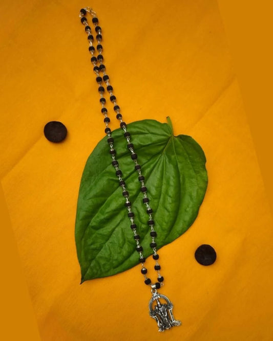 Karungali Mala With Murgan Locket - Kaufivo