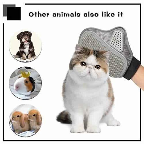 Stainless Steel Pet Grooming Glove - Gentle Deshedding Brush - Kaufivo