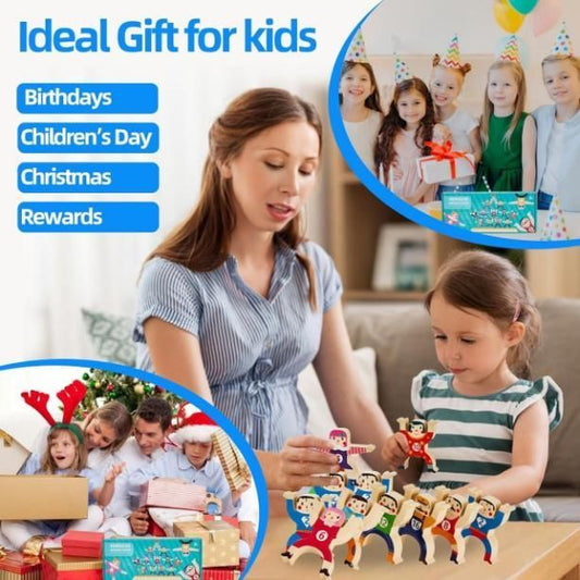 Hercules Wooden Jenga Toy - Fun Balancing Game for All Ages